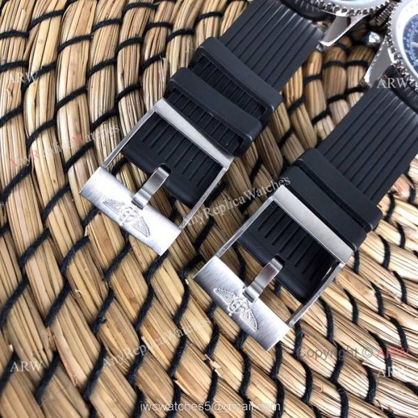 Breitling Navitimer Rubber Strap Edition Speciale Replica Watches White Face 7