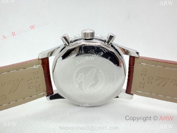 Copy Breitling Navitimer Chronometre Japanese Watch SS Brown Dial 7