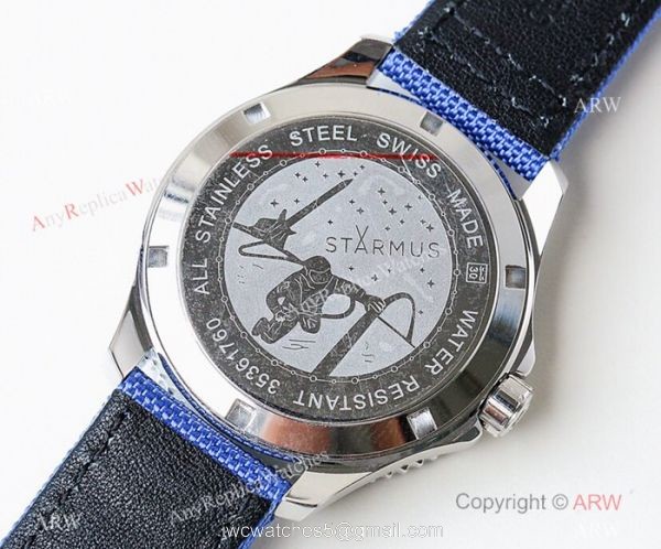 Swiss Copy Breitling Superocean II Sapphire Glass Watch Silver Case Blue Face 7
