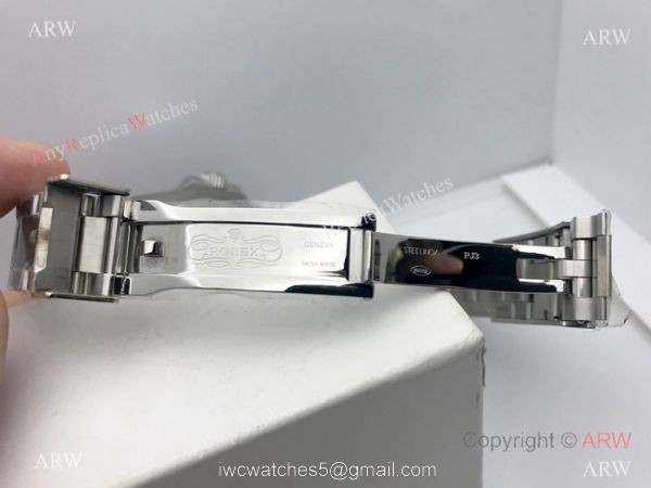 NEW UPGRADED Rolex Submariner NO DATE watch Stainless Steel Black Face 7