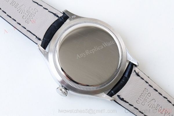 Swiss 3132 Rolex Geneve Cellini Time SS White Dial Watch 7