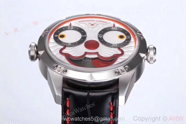 Swiss Replica Konstantin Chaykin V2 Limited Edition Watch Red Joker Face 7