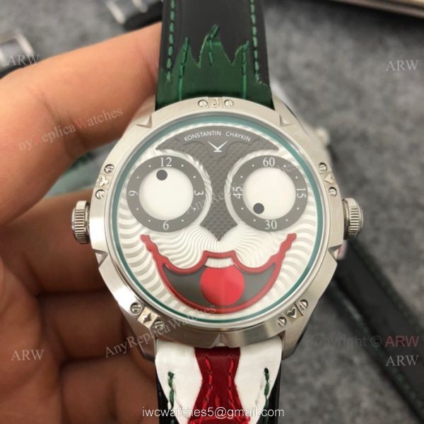 New Copy Konstantin Chaykin Joker Automatic watch SS Clown Face 7