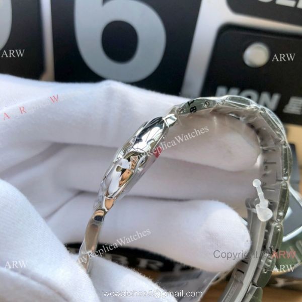 Cartier Watch Replica Ballon Bleu 28mm Stainless Steel White MOP Face 7