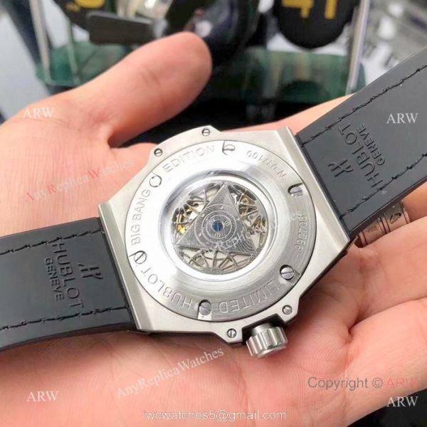 Low Price Replica Hublot Big Bang Sang Bleu Rose Gold watches 7