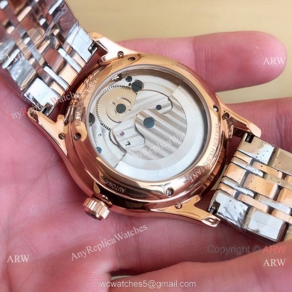 Jaeger-LeCoultre Master Tourbillon Moonphase 2-Tone Rose Gold Watch 7