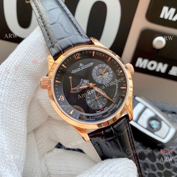 New Copy Jaeger LeCoultre Master Ultra Thin Reserve de Marche Watch SS Silver Face 7