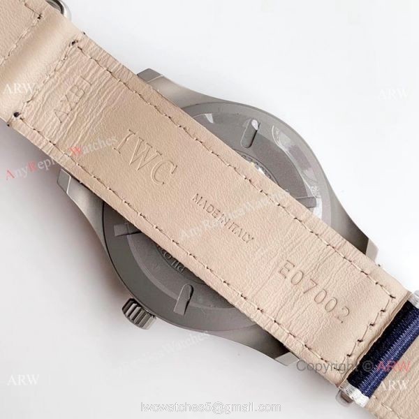 M+ Factory Swiss IWC Mark XVIII Replica Watch Titanium 40mm 7