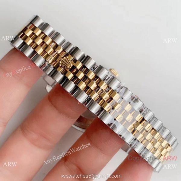 Copy Rolex Datejust 36mm Two Tone 904L Watch from AR Rolex Factory 7