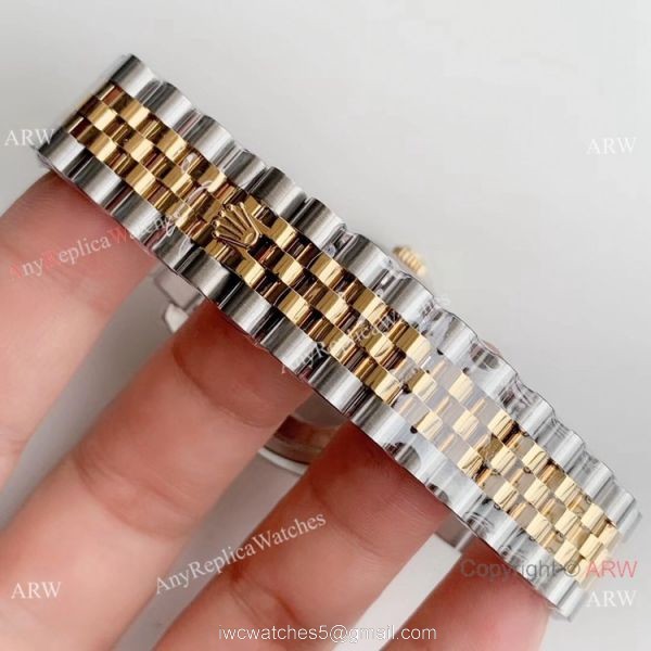Rolex ?R Factory Datejust Two-Tone Diamond Swiss Replica Watch V2 Version 7
