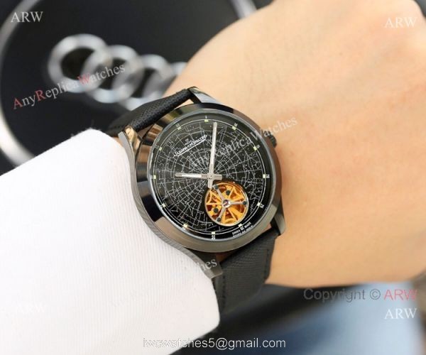 2019 Copy Jaeger-LeCoultre Master Grande Tradition Grande Complication Men Watch All Black 7