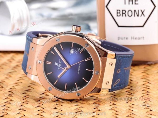 Hublot Classic Fusion Black Steel Watches Buy Replica 7