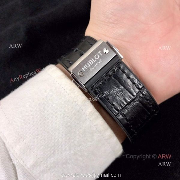 New Copy Hublot Classic Fusion Special Edition Watch SS Blue Dial 7