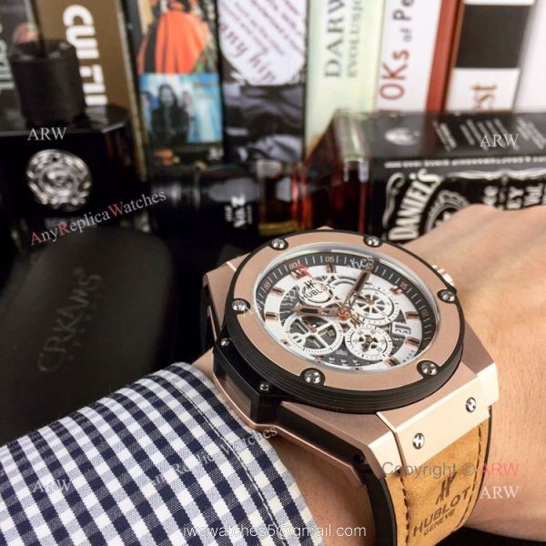 NEW Hublot Big Bang Aero Bang Garmisch Rose Gold Watch from ARW Replica Watches 7