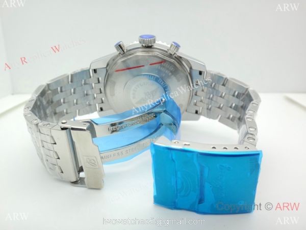 New Replica Breitling Navitimer Edition Speciale 46mm Watch SS Blue Dial 7