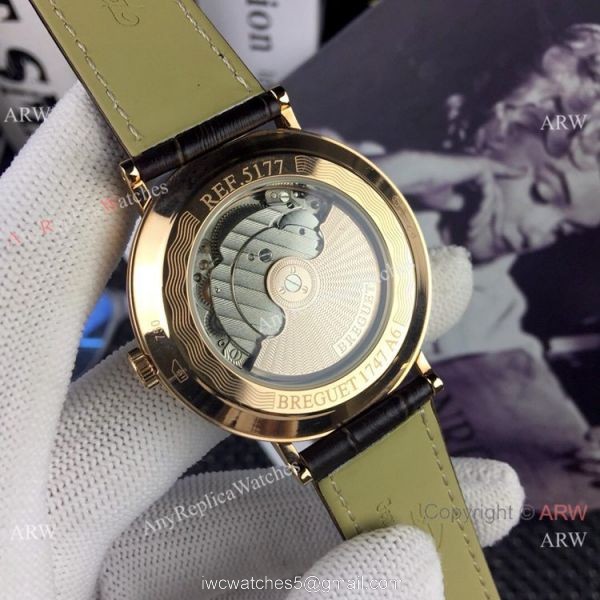 AAA Replica Breguet Classique Watches 40mm Rose Gold White Dial 7