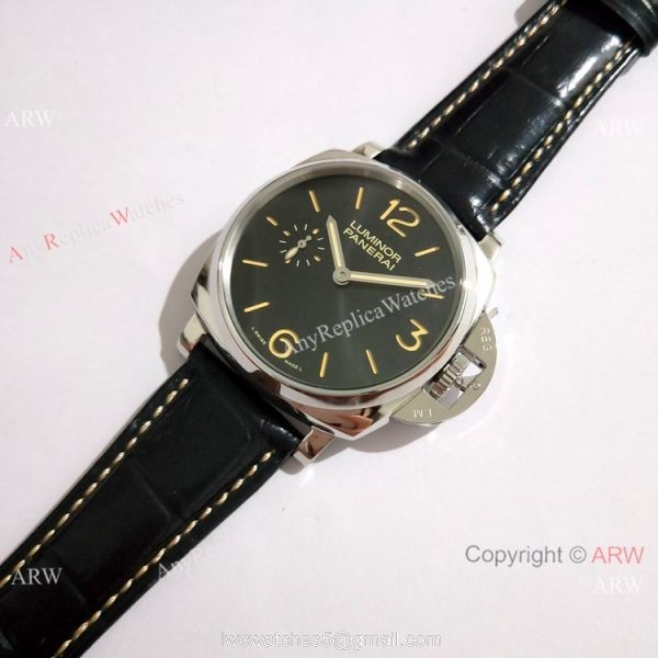 New Copy Panerai Luminor DUE Men Watch PAM 676 SS Orange Markers 7