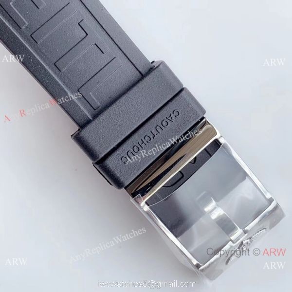 (GF) Replica Breitling Avenger II GMT SS Black Arabic Dial Watch 2019 New 7