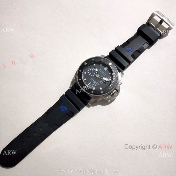 Copy Panerai Luminor Submersible PAM683 Watch Stianless Steel Black Bezel 7