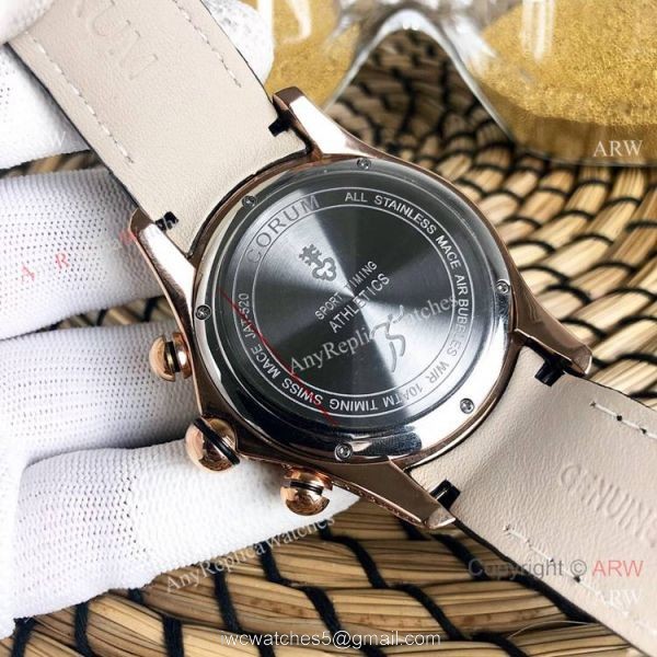Corum Bubble Rose Gold Chronograph Face Watch for Sale Best Replica Corum Watches 7