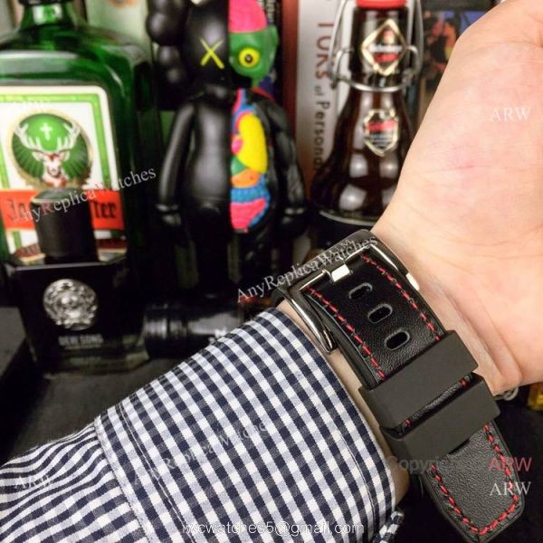 Corum Bubble Skull Tourbillon SS Blue Dial Watch Best Replica 7
