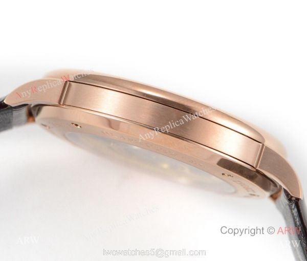 Copy A.Lange Sohne Saxonia Thin Swiss 2892 Watch White Face Rose Gold 7