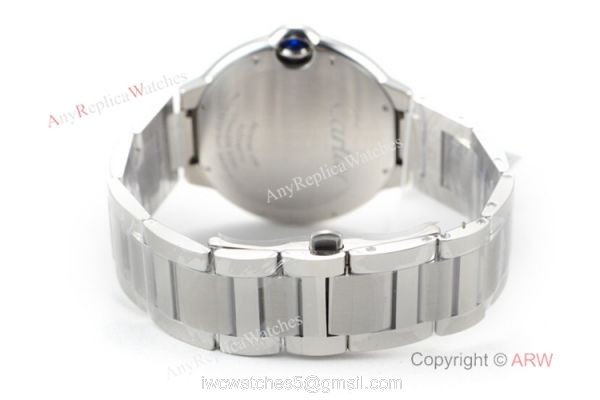 (CR) Swiss Grade Ballon Bleu de Cartier Watch Copy Stainless Steel 42mm 7