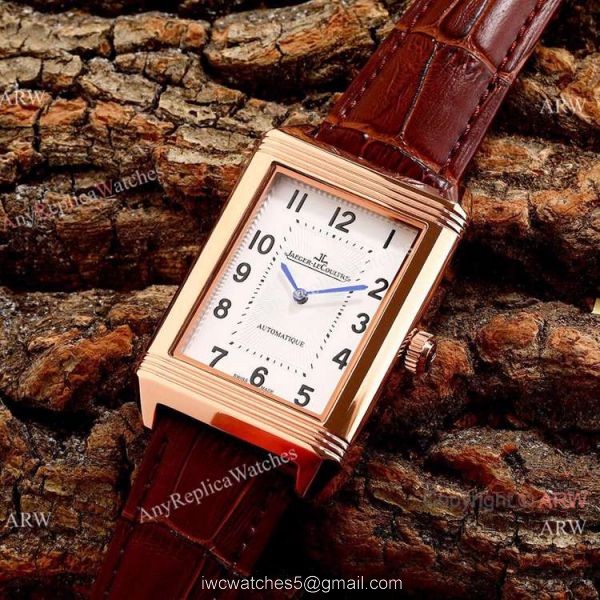 New Copy Jaeger-LeCoultre Reverso Classic 46mm Watch Stainless Steel Black Face 7