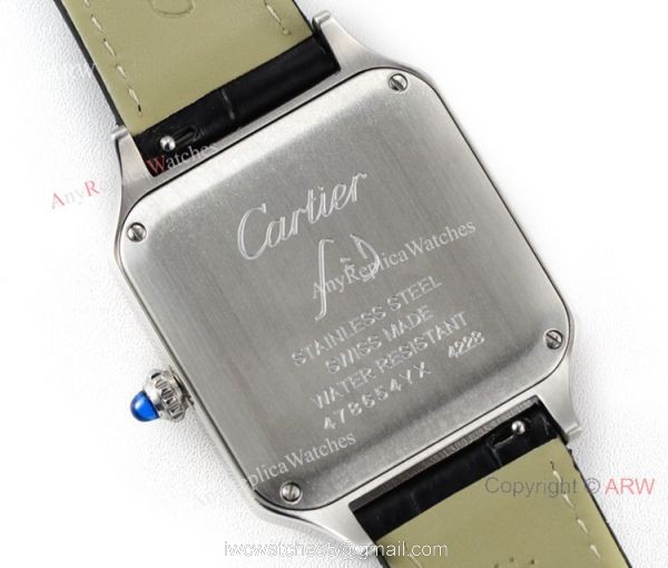 Swiss Grade One Cartier Santos-Dumont Couple Wrist / New Cartier Watches 7