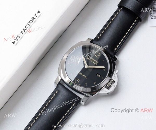 VS Factory Officine Panerai Luminor Marina Pam359 Black Dial Watch New Replica 7