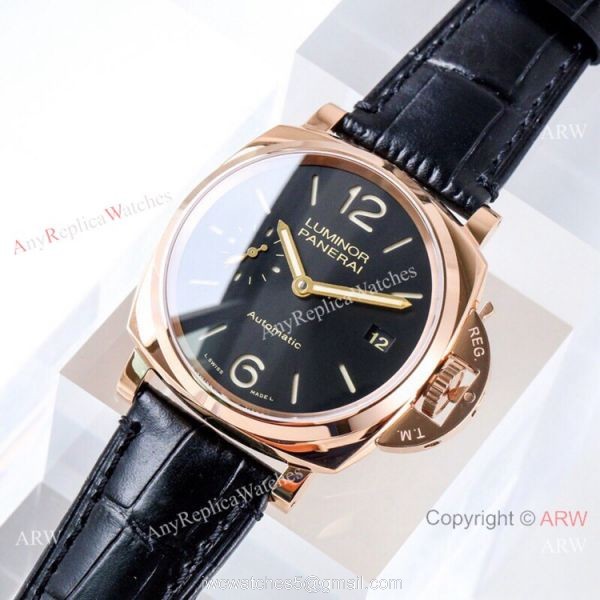 (VS) Best Copy Swiss Panerai Luminor Limited edition Rose Gold Men Watch 7