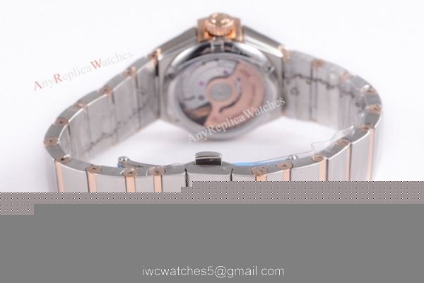 Omega Constellation 2-Tone Rose Gold 8521 Watch Super Clone 7