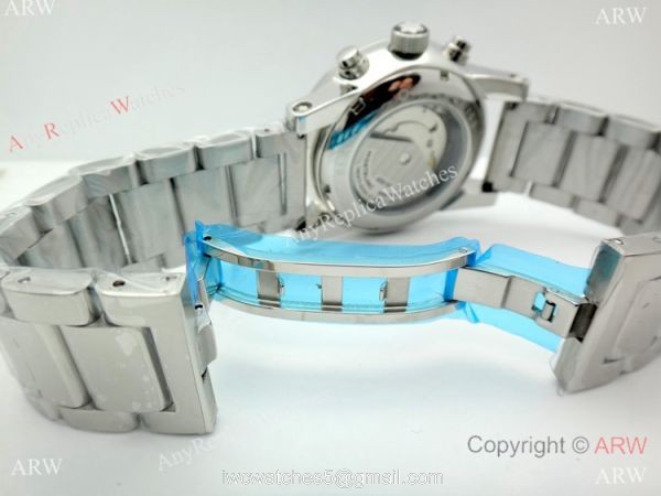 Mont Blanc Clone Timewalker Stainless Steel Black Dial Automatic watch 7