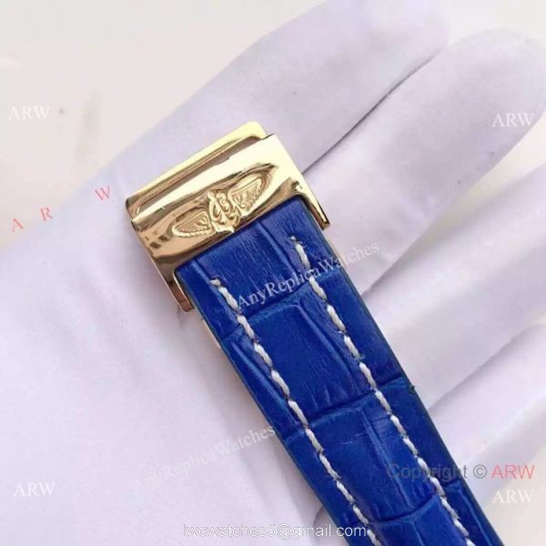 JF Factory Breitling Navitimer 01 Men Watch Blue Dial Two Tone 7