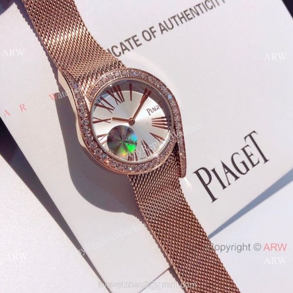 New Replica Piaget Limelight Gala Rose Gold Watch Swiss Quartz 7