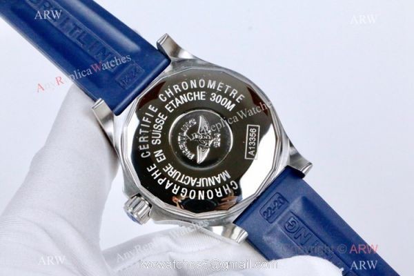 New Breitling Superocean II Watches White Dial Blue Bezel 7