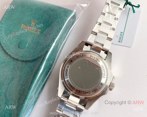 NEW Noob Rolex Deepsea 126660 SS Black Face 1:1 V10 904L Watch 7