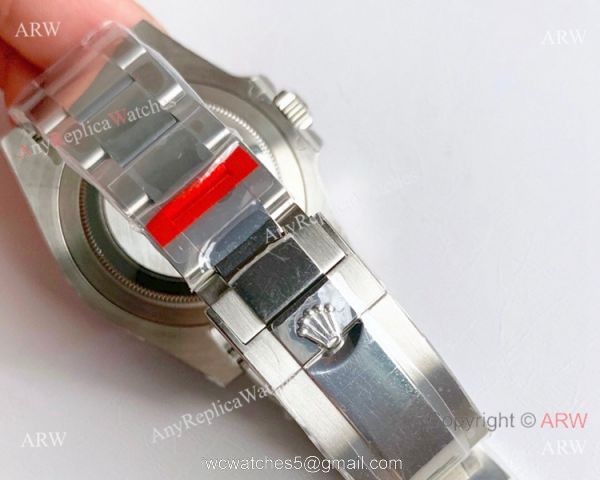 Noob Factory V10 Swiss 3135 Rolex GMT Master II Blue Black Replica Watch 7
