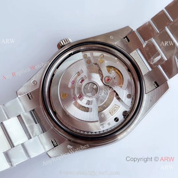 NEW Upgraded Swiss Rolex Day Date II 3255 Vertical White Dial Watch V3 7