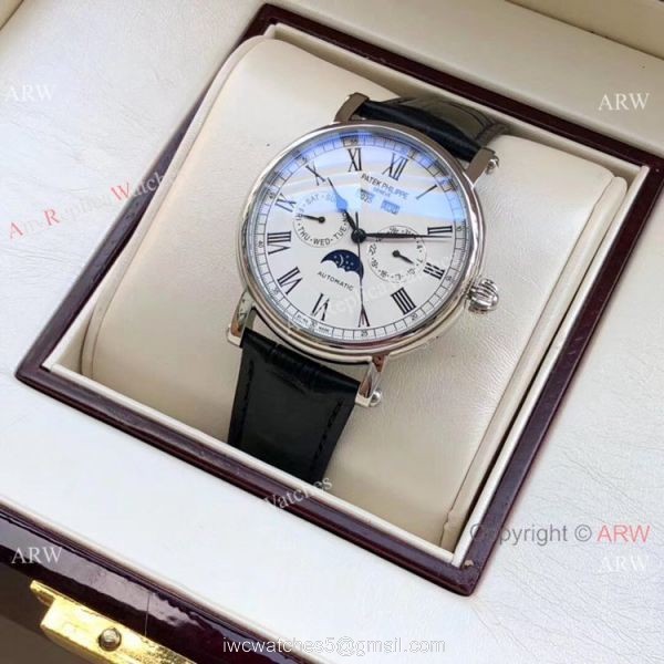 Copy Patek Philippe Grand Complications Watch Rose Gold 42mm 7