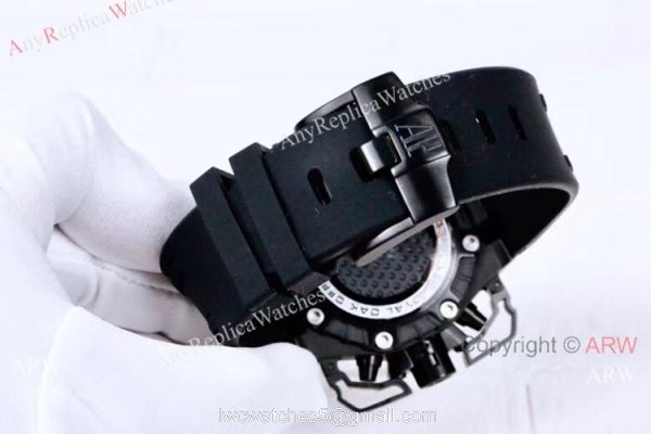 All Black Audemar Piguet Survivor Royal Oak Offshore Watches 7