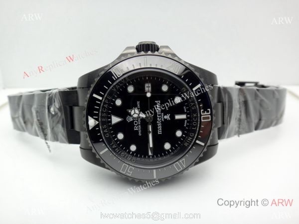 High Quality Copy Rolex Deepsea Mastermind Watch Blacksteel 7
