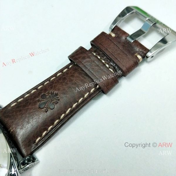2019 New Replica Panerai Luminor Firenze PAM972 Watch SS Black Face 7