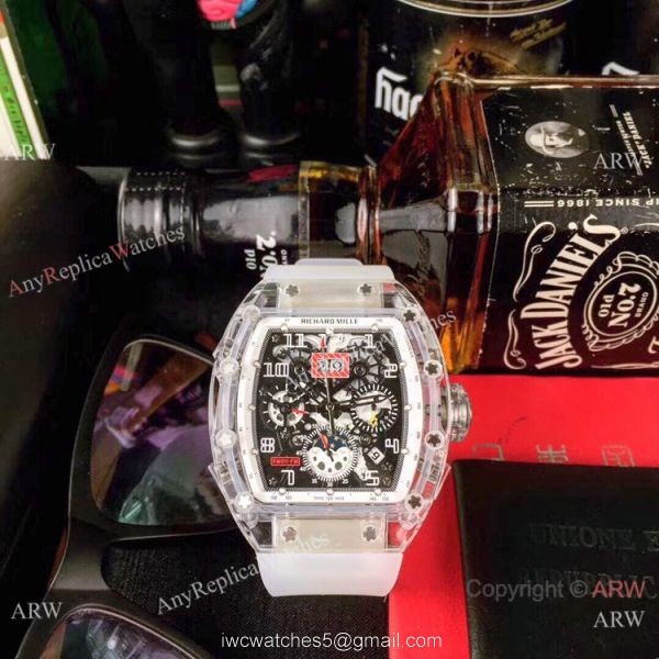 New Richard Mille RM 011-FM Skeleton Transparent Watch Best Replica Watches China Dealer 7