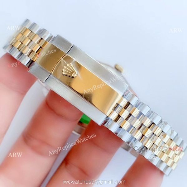 Super Clone Rolex Datejust II Two Tone Jubilee Diamond Face Watch AR Factory Watch 7