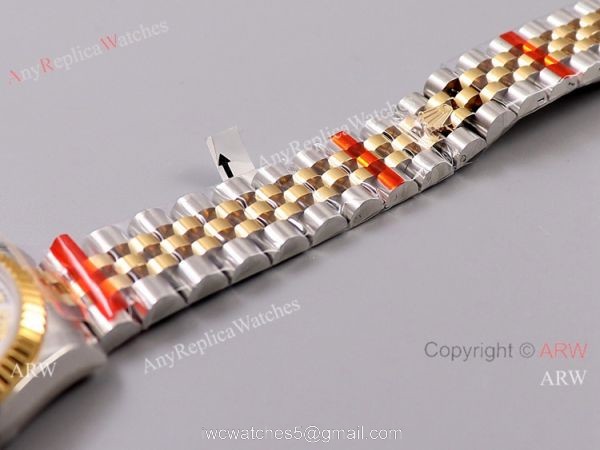 (TW) Swiss Copy Rolex Oyster Perpetual Datejust Watch White MOP Face 31mm 7