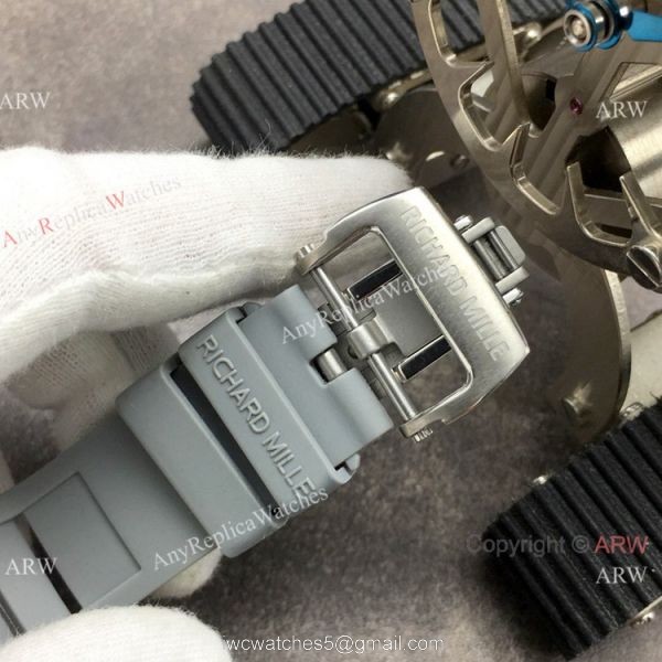 Swiss Grade Richard Mille AAA RM052 Skull Watch Titanium Case 7