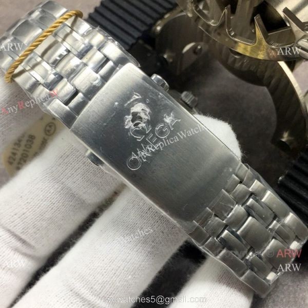Stainless Steel Omega Seamaster 300 Replica Watch GB Factory Swiss Omega 8800 Movement 7