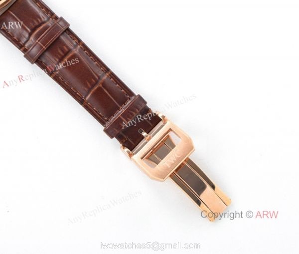 Swiss 7750 IWC Schaffhausen Portuguese Rose Gold Watch 2019 New 7