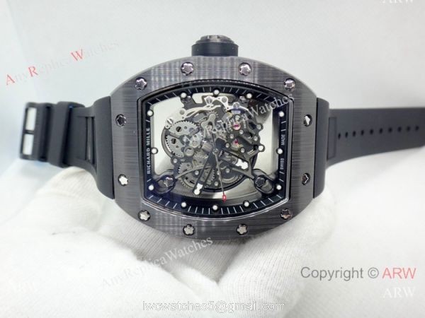 New Copy Richard Mille RM 055 Bubba Watson Watch Ceramic Case 7